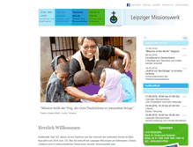 Tablet Screenshot of lmw-mission.de